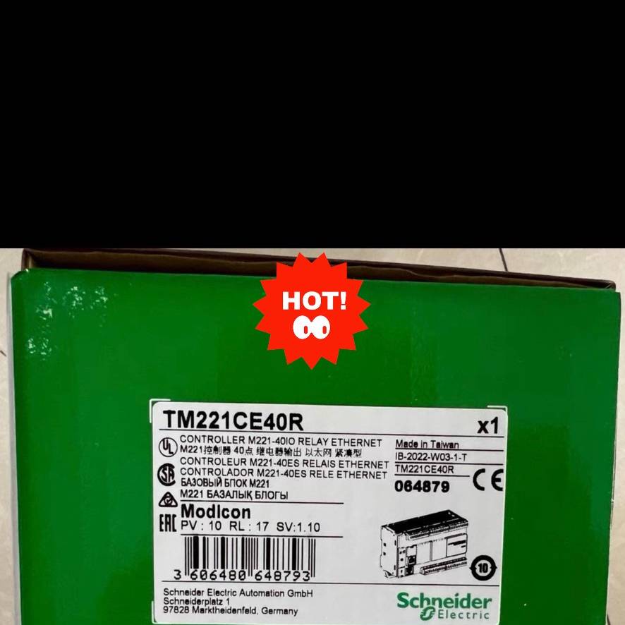议价TM221CE40R 控制器，质保一年实物适用