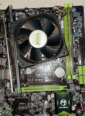 议价铭瑄H110 D4 turbo CPUi5 7400 内存8适用