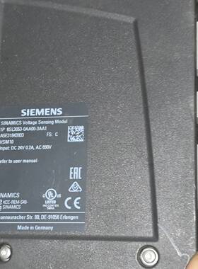 议价Sinamics电压传感模块VSM10，型号6SL30适用