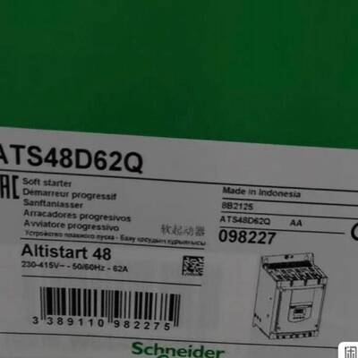 议价ATS48D62Q正品，软起，，欲购从速！适用
