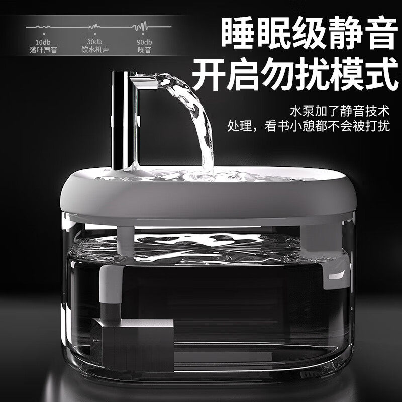 猫咪自动饮水机猫喝水器流动循环饮水器宠物喂水小狗狗用水碗水盆
