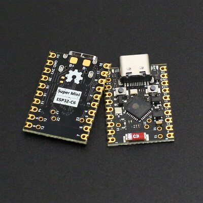 ESP32-C6 SuperMini开发板 单片机 编程学习 控制器 核心板