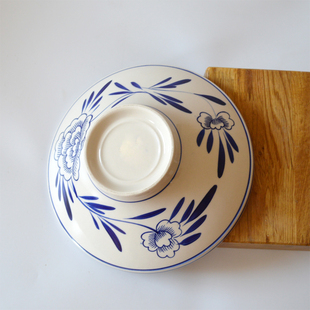 中式陕西大碗油泼面碗拌面碗炒面碗杂酱面碗浅碗喇叭碗斗笠碗海碗