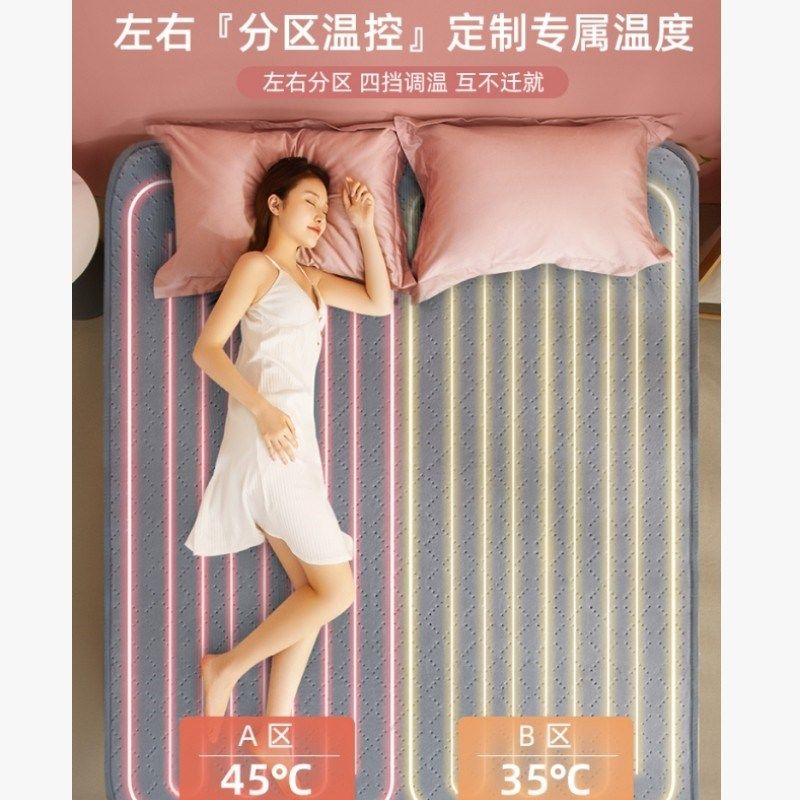 小绵羊电热毯新款智能定时除螨除湿家用单控双控宿舍美容床电褥子,生活电器,电热毯/电热垫/电热地毯,淘宝优惠券,粉丝福利购,淘宝优惠卷