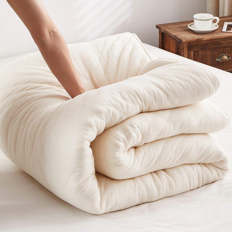 棉絮被芯盖絮春秋棉花被子定做学生宿舍床垫加厚保暖垫絮棉胎冬被,床上用品,棉花被,淘宝优惠券,粉丝福利购,淘宝优惠卷