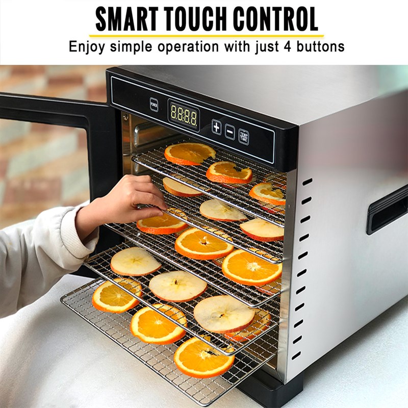 食物烘干机水果蔬菜干果机智能果茶烘干器宠物食品肉干脱水风干机