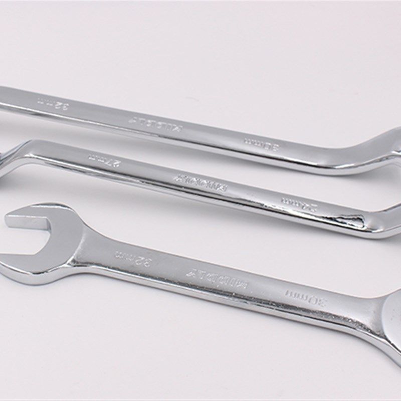 梅花开口两用扳手一头梅花一头开口全套汽机修整套装袋装工具6-32