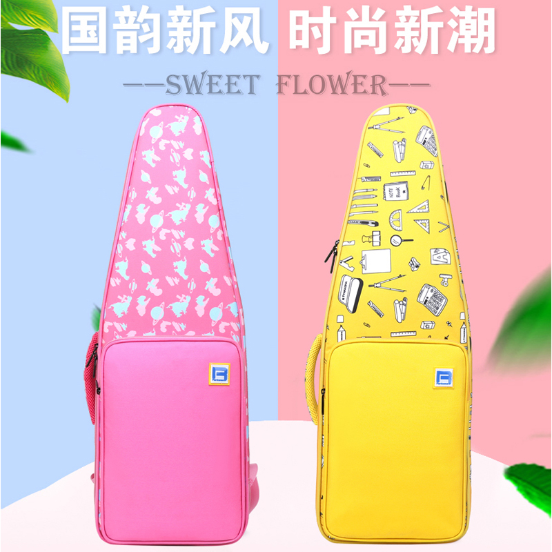 笛子包双肩竹笛包竹笛收纳袋笛包背五只装75cm便携可放A4文件夹