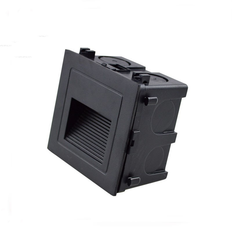 室外嵌入式86盒地脚灯红绿蓝黄紫光台阶侧壁灯防水广场墙角景观灯