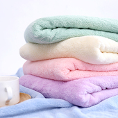 婴儿浴巾新生儿宝宝比纯棉纱布超柔吸水儿童洗澡加厚秋冬季 大毛巾