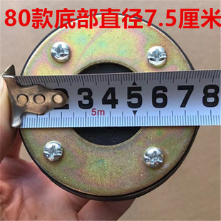 80型压水井泵配件皮碗加厚铸铁手柄四脚吊芯心皮垫摇井头老式款