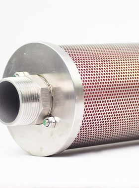 环海牌不锈钢压缩空气XY-05降噪07干燥消音器气动隔膜泵20/15/12