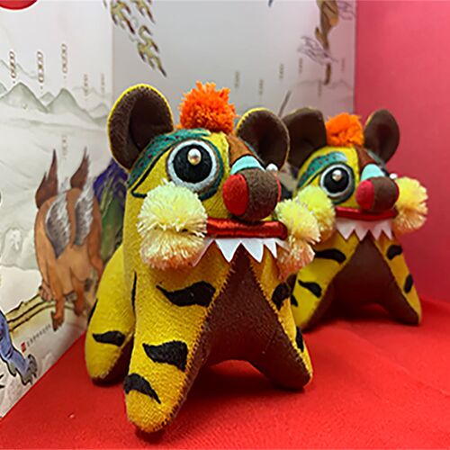 端午节刘兰芳庆阳香包吉虎憨憨特色手工艺品家居装饰节庆礼物