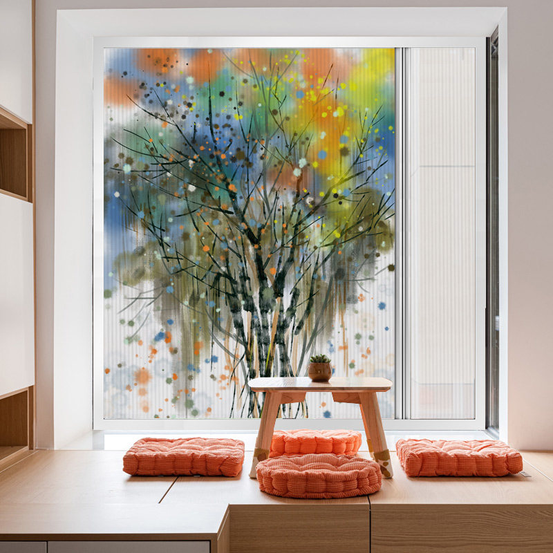 全遮光折叠推拉日夜两用帘遮阳防蚊透气纱窗帘铝合金纱窗隐形百叶