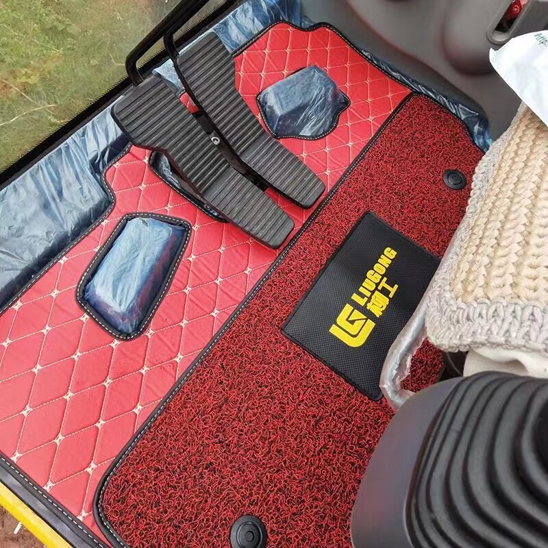 柳工驾驶室用品 e920/913/975/9075E 908/906F新款挖掘机内饰脚垫