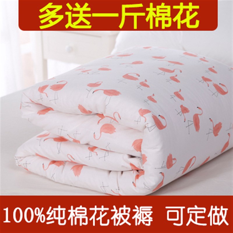 学生宿舍被子被芯0.9m1/1.2/1.35/1.5/1.8x1.9*2米加厚保暖棉被