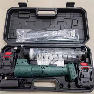 电动黄油枪毛毛虫锂电12V黄油机充电式挖机黄油加注器