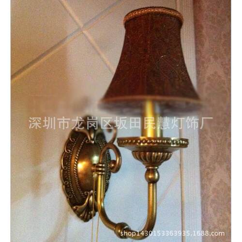 ▍全铜打造▍欧式全铜手工焊锡灯/工艺壁灯/欧式壁灯/全铜壁灯