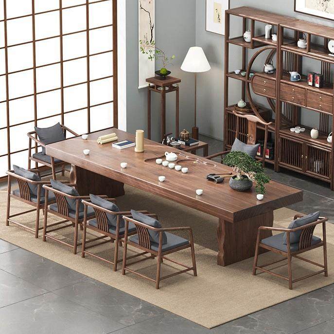 整板茶桌茶盘一体泡茶桌新中式原木茶台桌椅组合洽谈室桌全实木,电子/电工,接线端子,淘宝优惠券,粉丝福利购,淘宝优惠卷