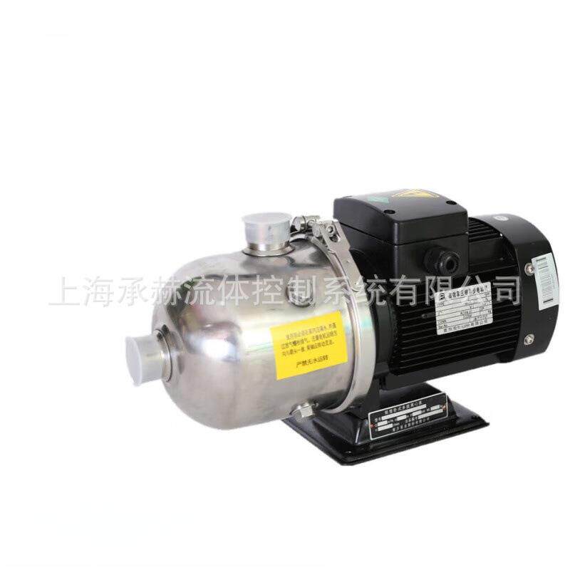 电压220V农田灌溉喷淋用水增压泵CHLF(T)4-40轻型卧式不锈钢水泵