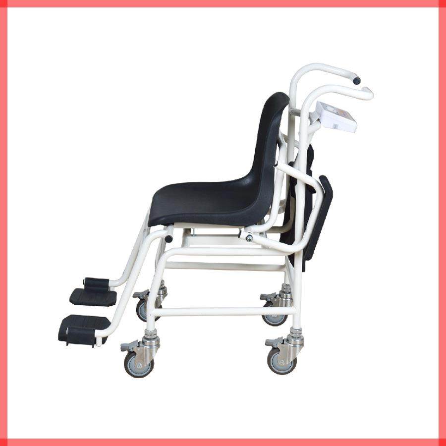 250kg/100g液晶数显锂电交直流两用型座椅型电子轮椅秤