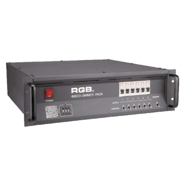 RGB调光硅箱 RGB-606CD数字流动灯光硅箱 6路6KW 40A胶木座