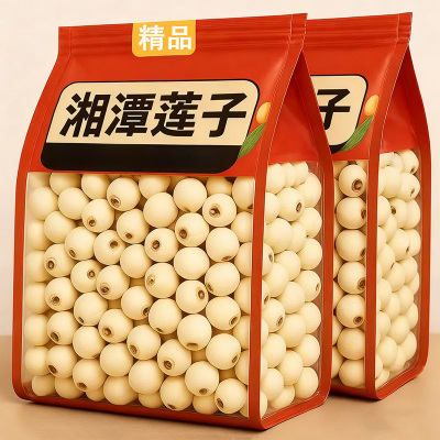 莲子干货500g去芯百合特级