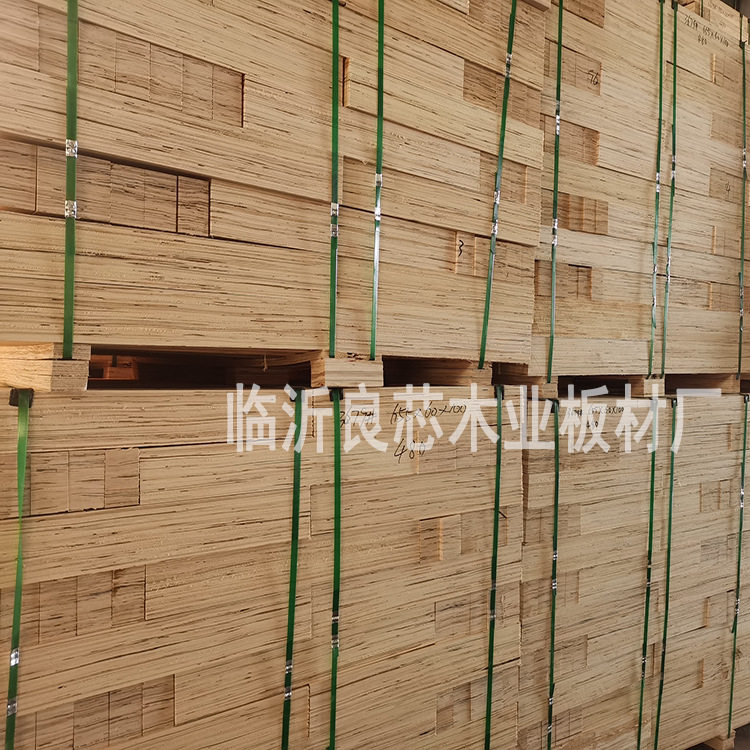 LVL层积木托盘LVL免熏蒸木方多层顺向胶合板单板层积材杨木材质