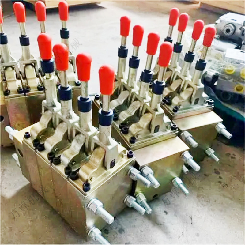 厂家供应 液压支架操纵阀组 煤矿用操作控制阀手柄压块顶杆操作法