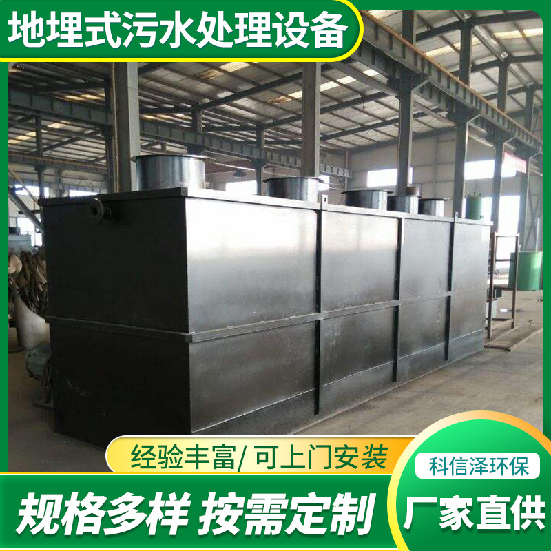地埋式MBR一体化污水处理设备 农村小区医院养殖污水处理一体机