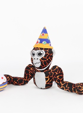 跨境新品Gorilla Tag  Tagged Monke Plush大猩猩毛绒玩偶公仔