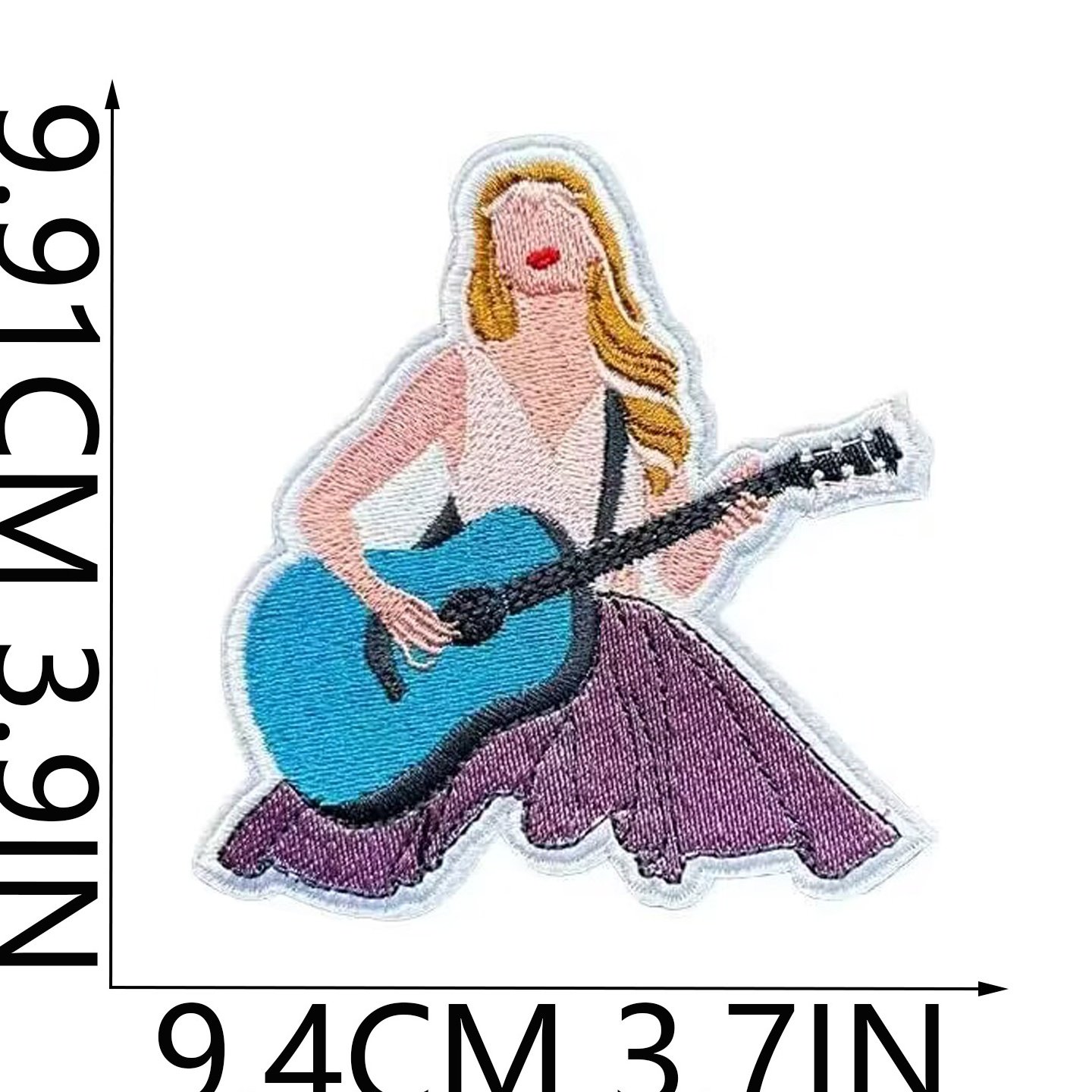 啸天泰勒歌手刺绣布贴时尚包包装饰补丁贴吉他音乐绣花贴片热转印,居家布艺,布贴,淘宝优惠券,粉丝福利购,淘宝优惠卷