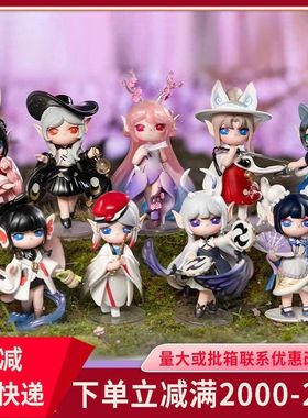 桃源手办盲盒卡通周边装饰-苏蕊个性若来九灵潮摆件公仔玩家具