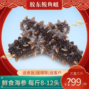 中炊大3斤鮮食海參即食8 11CM左右d 30高9 10頭每斤營養(yǎng)到手24