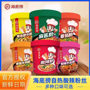 海底捞酸辣粉丝牛肚粉番茄牛肉速食方便懒人宿舍夜宵冲泡即食粉丝
