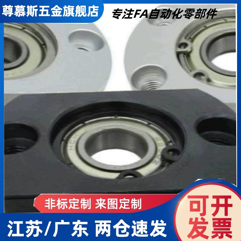 轴承座组件BASA6002 6204ZZ BGAB BFF33 带扣环单轴承型