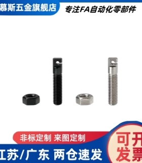 FFL01-D4/D5/D6/D8-L15/L20/L25/L30/L40 拉伸弹簧用支柱 缺口孔