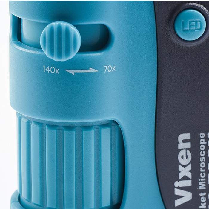 Vixen威信70-140X高清手持便携式显微镜 小学生儿童科学实验玩具