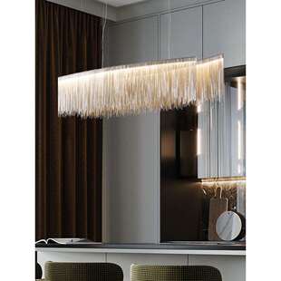 新款后现代艺术吊灯创意个性客厅灯意大利轻奢风格流苏餐厅卧室灯