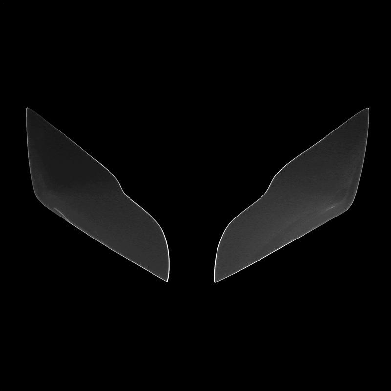 适用ZX10RZX-10R11-15改装车灯保护罩前灯护目片大灯保护片