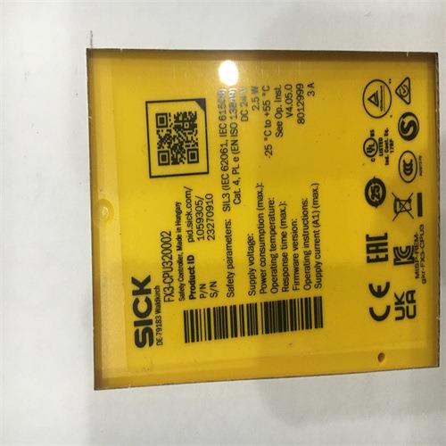 FX3-CPU000000施克SICK安全控制器FX3-XTIO84002