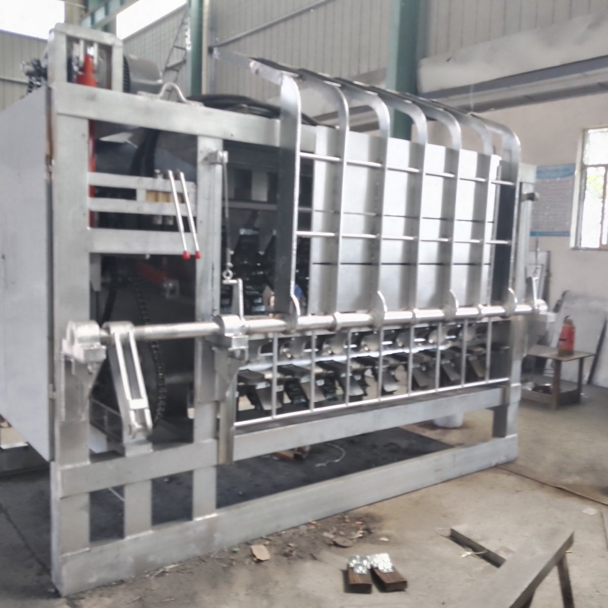 屠宰场配件设备刨毛机双