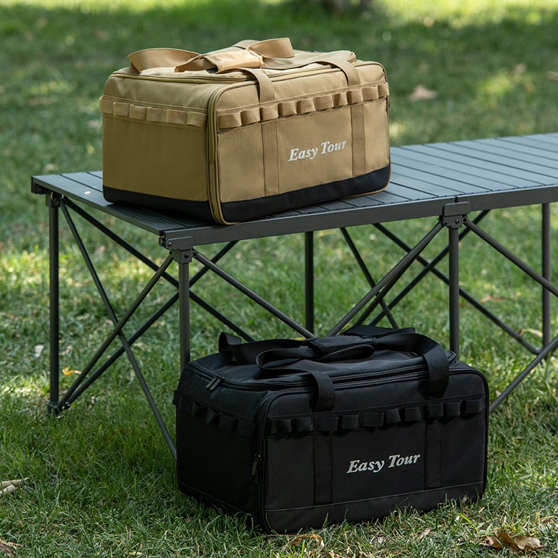 畅意游 户外露营收纳包野餐包加厚带隔层装备包 露营战术包