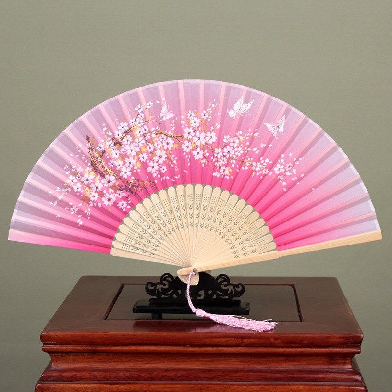 Chinese Classical Fan Stand Display Rack for Bridal Wedding