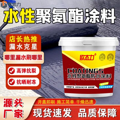 屋顶防水补漏专用涂料楼顶房顶堵漏王外墙裂缝渗水漏水材料防漏胶