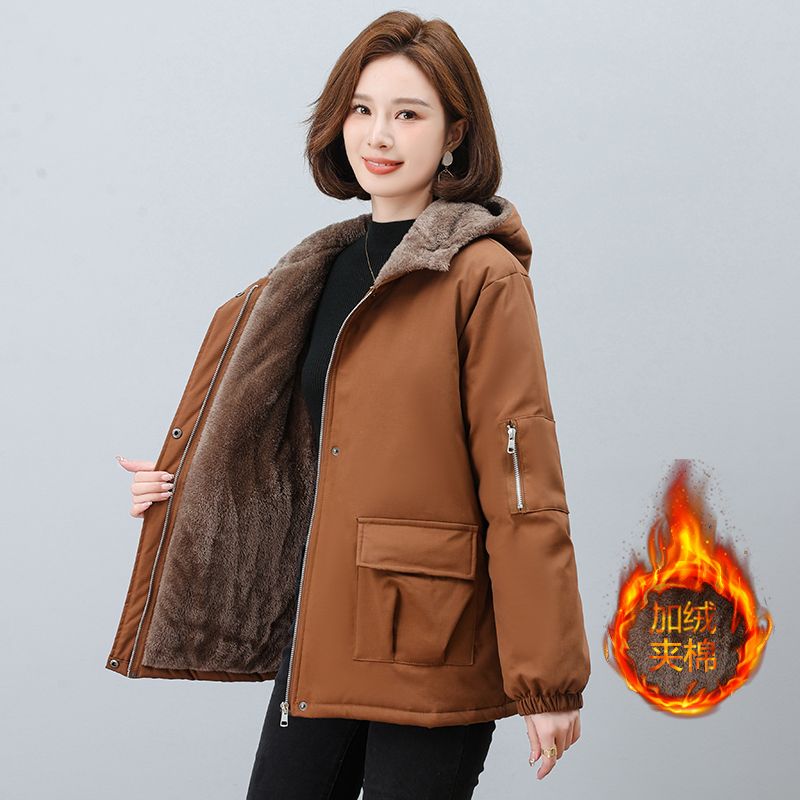 派克服女高级感棉衣2025新款爆款棉服中年妈妈棉袄冬装超好看外套