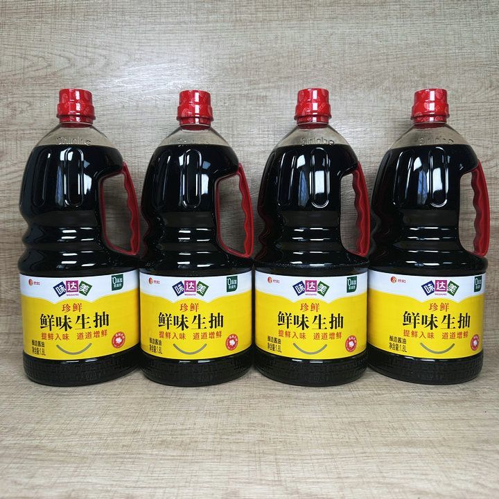 欣和味达美鲜味生抽1.8L 酿造生抽酱油厨房家用烹饪炒菜凉拌点蘸