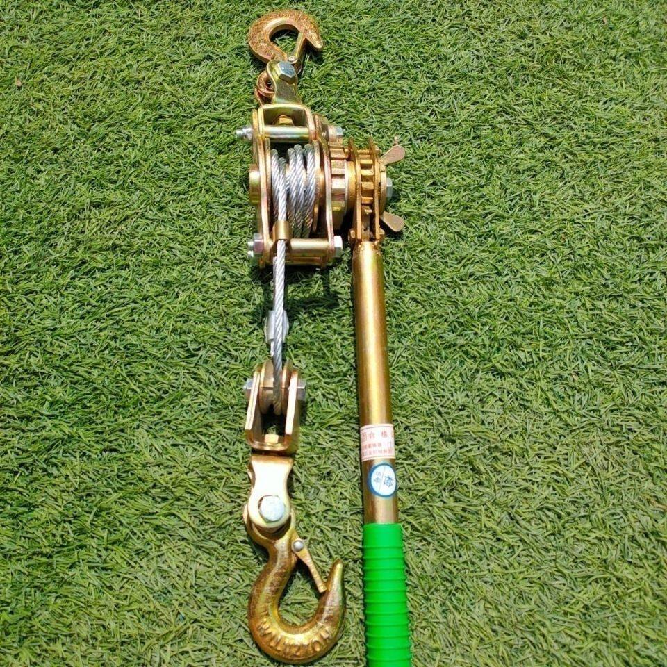 钢丝绳拉紧器自锁款手板紧绳器优质钢多功能手动紧线器钢丝拉紧器