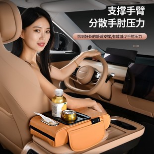 饰用品 大众途观l速腾探岳朗逸汽车中央扶手箱增高垫扶手垫车内装
