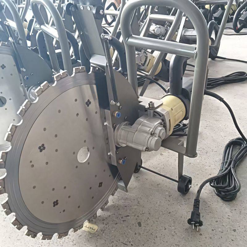 名匠无刷环锯切墙机钢筋混凝土切改门无尘切割机割墙链条水泥墙锯